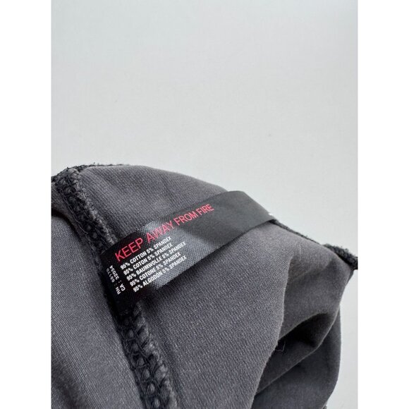 Urban Outfitters OUT FROM UNDER Aria Grey Cotton Seamed Flared Pants, Size S - Picture 11 of 13